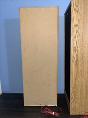 RCA Vintage 33 Inch Floor Speakers Pair Wood Cabinet Home Audio Tower WORKS