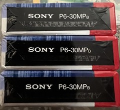 NEW Lot Of 3 Sony 8mm Video Cassette TapeMP 30 P6-30MP Video 8 NTSC Sealed