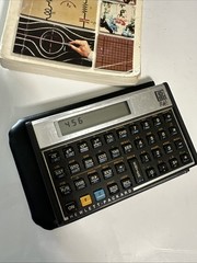 Vintage Hewlett Packard HP-15C Scientific Calculator Original Working w/ Case