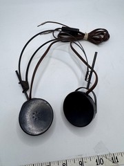 Vintage C.F. Cannon Co. Springwater NY Adjustable Headband Headset With Wired Co