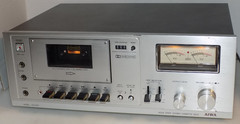 VINTAGE- AIWA AD-6300 SOLID STATE STEREO CASSETTE DECK RECORDER DOLBY JAPAN