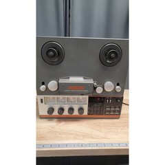 Vintage FOSTEX A-4 Reel to Reel Audio Stereo Tape Deck & Fostex 3040 Noise Red