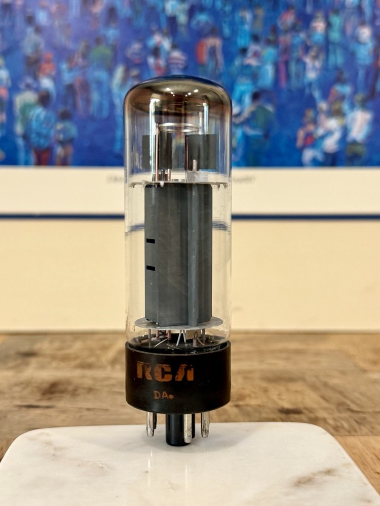 Mullard By RCA EL34 6CA7 XF2 Blackburn O Getter Tube TV7 TESTED Near NOS Levels