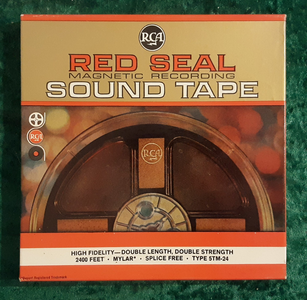 VTG RCA Red Seal 5TM-24 – 7” Reel to Reel – 1/4″ x 2400′ – New Open Box