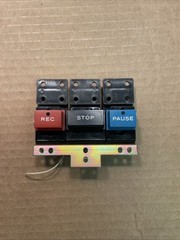 Teac A-3300S A-2300 A-2340SX Function Button Assembly Cluster REC STOP PAUSE