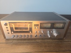 Vintage Aiwa AD-6600U Cassette Deck – Powers On, Lights Up, Needs Belts/Repair