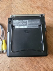 CASIO TV-7500 3.3inch Vintage Portable LCD TV – With 3.5mm To Av Cord. Has Cover