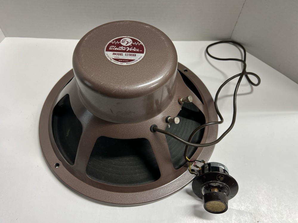 Vintage Electro-Voice 12TRXB 12″ 16 Ohm Coaxial Speaker