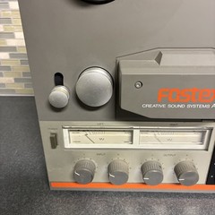 Vintage FOSTEX A-2 Reel to Reel Audio Stereo Tape Deck Machine A2 Sound System