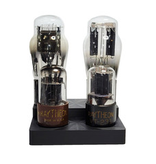 Vacuum Tube Display Stand Holder 4 pin & Octal 8 pin socket: 300B, 45, 6SN7, 6L6