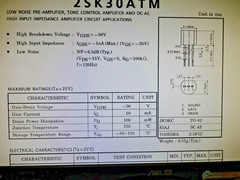 TOSHIBA 2SK30A GR MATCHED JFET PAIR USED IN HAFLER OTHERS