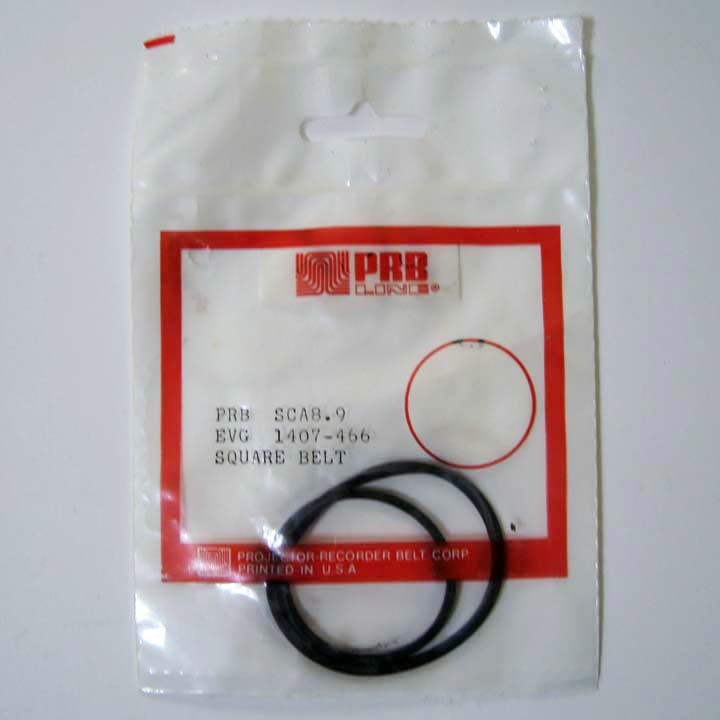 PRB ® SCA 8.9 SCA8.9 1407-466 Square Rubber Stereo Tape Drive Belt – New In Pack