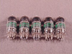 5 5751 JAN GE HiFi & Guitar Amp Vacuum Tubes Codes 88-26 NOS Strong & Balanced