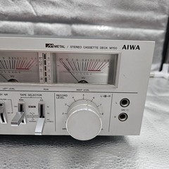 AIWA AD-M700U 3HEAD Metal Stereo Cassette Deck M700 Player Tested *See Video*