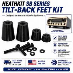 Heathkit SB Series Tilt-Back Feet Kit Fits SB-100 SB-101 SB-102 SB-300 SB-301 SB