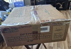 Optimus LAB-1000 Belt Drive Automatic Turntable Radio Shack Vintage Original Box