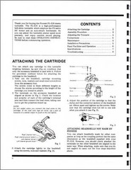 Pioneer PL-516 Turntable Owners Manual
