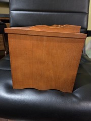 Vintage 1960’s Wards Airline SState Am/Fm Electric Radio Maple Great Working