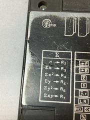 Vintage HP-15C Black Silver Portable Programmable Scientific Calculator