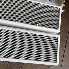 Pair Of Eastern Acoustic Works Commercial Speakers CLA37 Monitor 7×3” White VTG