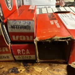 RCA Used Unknown Vintage Vacuum Tubes Radio AMP Tubes (Not sure Read)