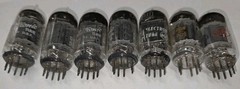 7 GE RCA + 12AX7 5751 Amp Amplifier Vacuum Tubes TESTED on Hickok