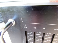 ADC Sound Shaper Two 2 Vintage Stereo Equalizer 12 Band X2 EQ Parts Repair AS-IS