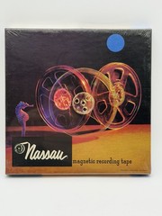 3 Nassau Magnetic Recording Tape 1200 Ft. Reel-To-Reel Tape 1.5 7″~Sealed New