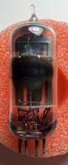 6AV6 Unknown Brand Used Vacuum Tube TESTED Good on Jackson 648 S No Box