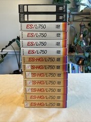 Betamax Tapes Lot of 13 Sony & Radio Shack – Sealed – United States & Japan
