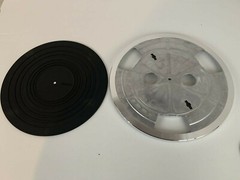 Technic Turntable Replacement Parts SL-BD26U power Turntable Platter And Mat