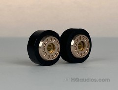 Pair of Pioneer RT-707/701 Pinch Rollers – Precision Replacement –Rose Gold–1Yr