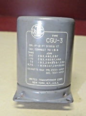 UTC Type CGU-13 Audio Output Transformer, 100 Watts, for Push/Pull 6550 Tubes