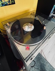 Technics SL-QD35 Quartz Direct Drive Turntable Automatic Repeat Tested Video