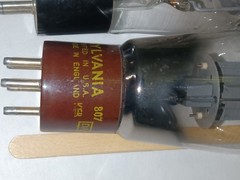 3B28 807 866AX 7410 BRIMAR ELECTRONIC ENTERPRISES SYLVANIA BIG Vacuum Tubes