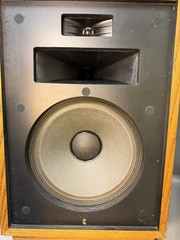 KLIPSCH HERESY 1 SPEAKERS LOUDSPEAKER SYSTEM 1984 !!