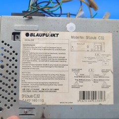 Blaupunkt ST Louis C32 Car Radio Untested