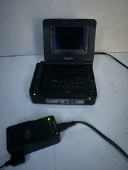 FOR PARTS OR REPAIR Vintage Sony GV-A500 Video Walkman Video 8 Player Powers On