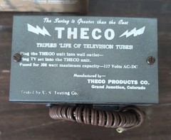 VTG Rare Theco Unit Thermal Control Unit For Television Tubes Grand Junction CO.