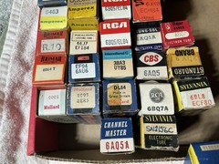 37 NOS VACUUM TUBES BRIMAR Telefunken Mullard TESLA Siemens EC92 EL805 84 ECF83
