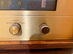 The Fisher Model FM- 100-B FM Tube Stereo Tuner (Required Restoration )