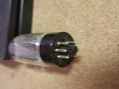 GE BLACKPLATE 5U4GB / 5AS4A rectifier tube – Tested Good on B&K Tester