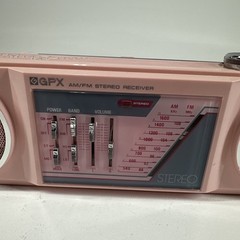 Vintage 80s GPX Grand Prix Model A275R AM/FM Stereo Receiver Pink Tested