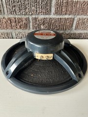 Vintage 1960s 12 inch CR-12TX CalRad Coaxial speaker 8 ohm Japan Rare Working