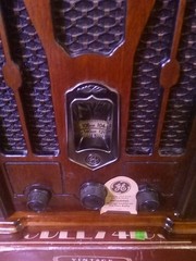 GE Reproduction-Cathedral AM/FM Radio. Tested-Works- Great Sound!