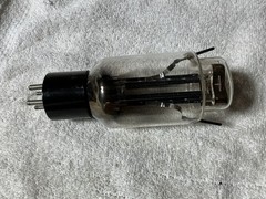 1956 UNITED USAF-596 RECTIFIER TUBE NOS BLACK PLATE 5U4G WE 274B 5U4 5AR4 GZ34