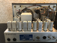 The Fisher Fisher Model 50-R Tube AM/FM Tuner perfect working condition