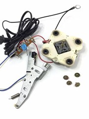 Onkyo CP-1007A Motor Switches and Power Cable Assembly Complete CLEAN & READY