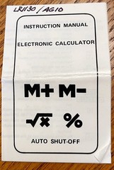 Rare Working Vintage Miniature Key Ring Calculator – Taiwan – Needs Battery