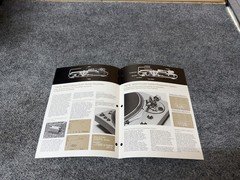 ⭐️ Original Technics SL-1600 Stereo Turntable Dealer Sales Brochure NICE! ⭐️